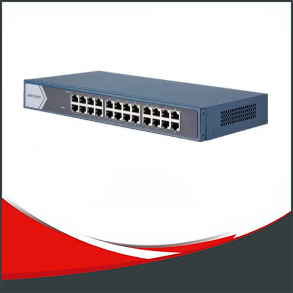 DS-3E0516-E(B) - SWITCH HIKVISION  GIGABIT, NO ADMIN. 16 PUERTOS