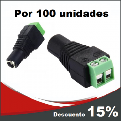 UTP a 2,1 H oferta 15% dto - Ficha Plug Hembra x100 unid
